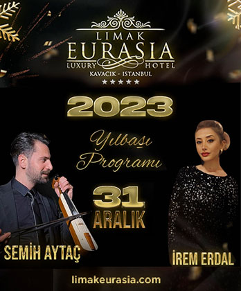 Limak Eurasia Luxury Hotel Yılbaşı Programı 2023