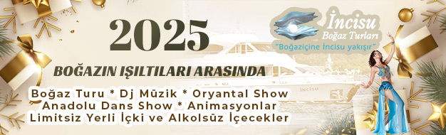 İncisu Yatı Boğaz Turu Yılbaşı 2025