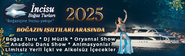 İncisu Yatı Boğaz Turu Yılbaşı 2025