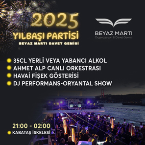 Beyaz Martı İstanbul 2025 Yılbaşı Programı